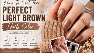 Light Brown Nails