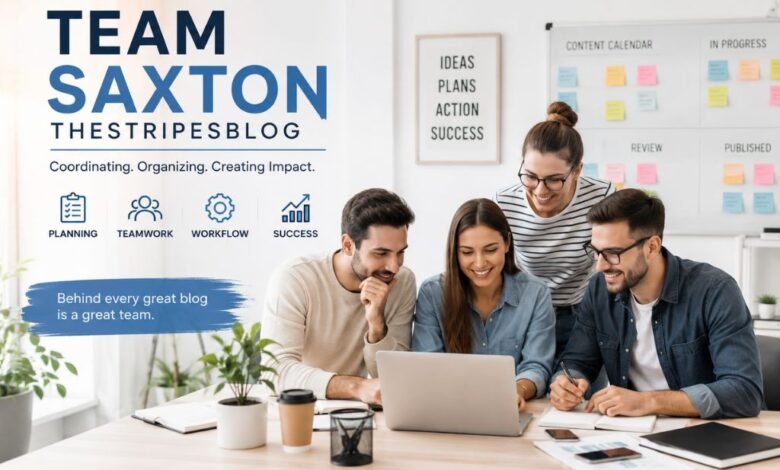 Team Saxton TheStripesBlog
