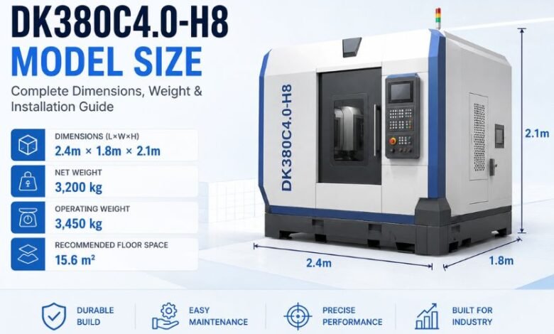 DK380C4.0-H8 Model Size