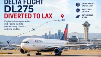 Delta Flight DL275 Diverted to LAX