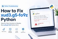 How to Fix xud3.g5-fo9z Python