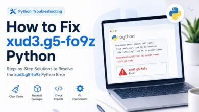 How to Fix xud3.g5-fo9z Python