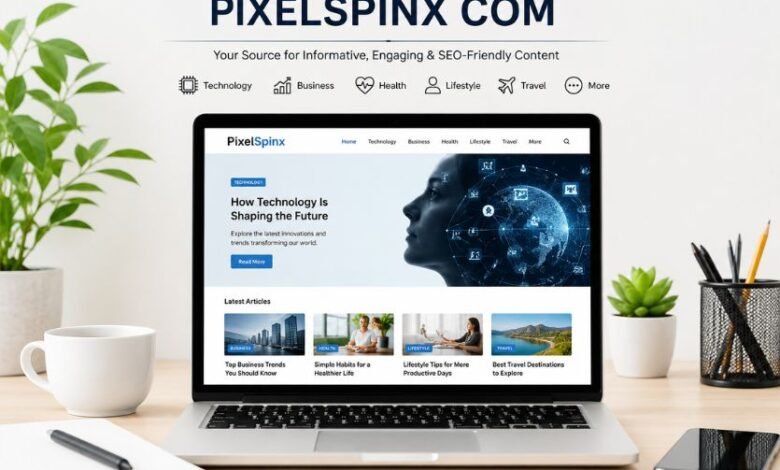 Pixelspinx com