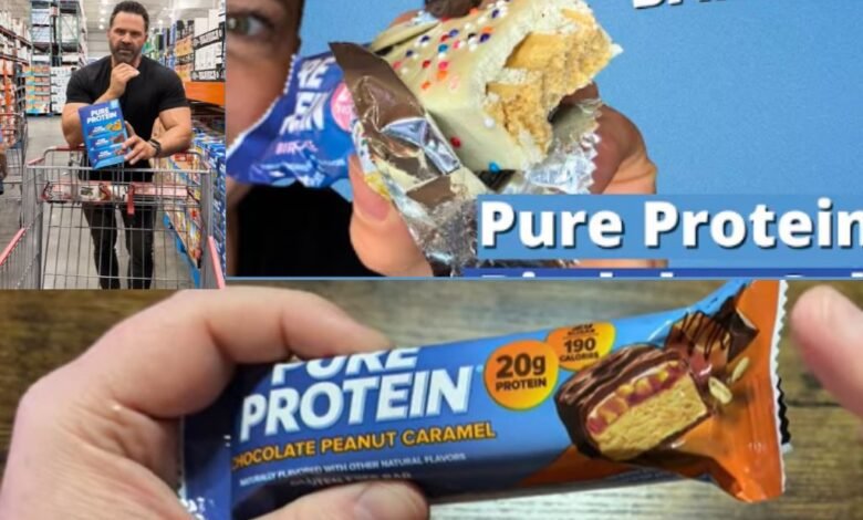 protein bars pure