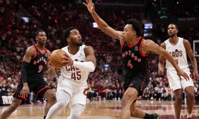 toronto raptors vs cleveland cavaliers match player stats