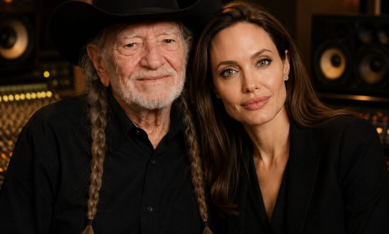 willie nelson and angelina jolie